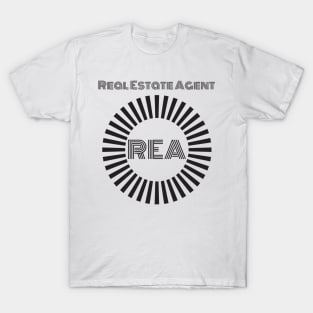 Real Estate Agent Circle T-Shirt